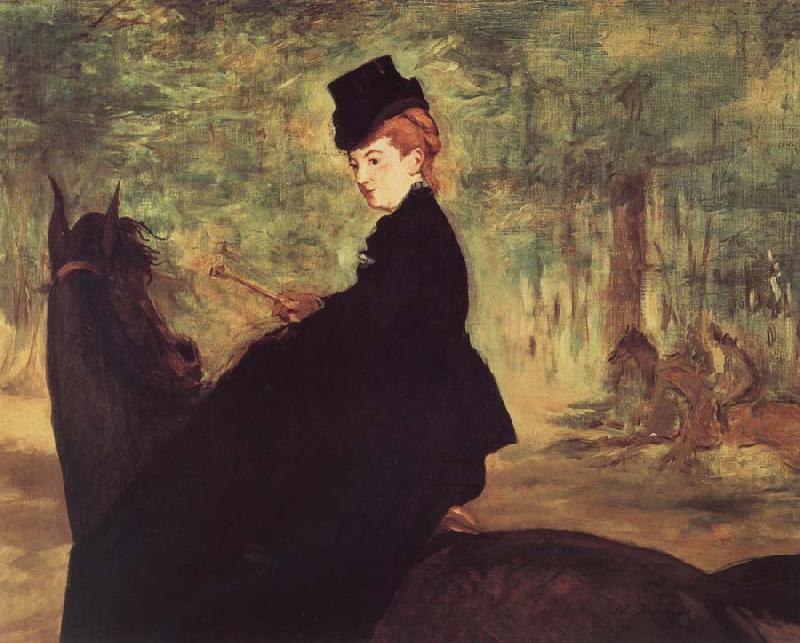 Edouard Manet The horseman oil painting picture
